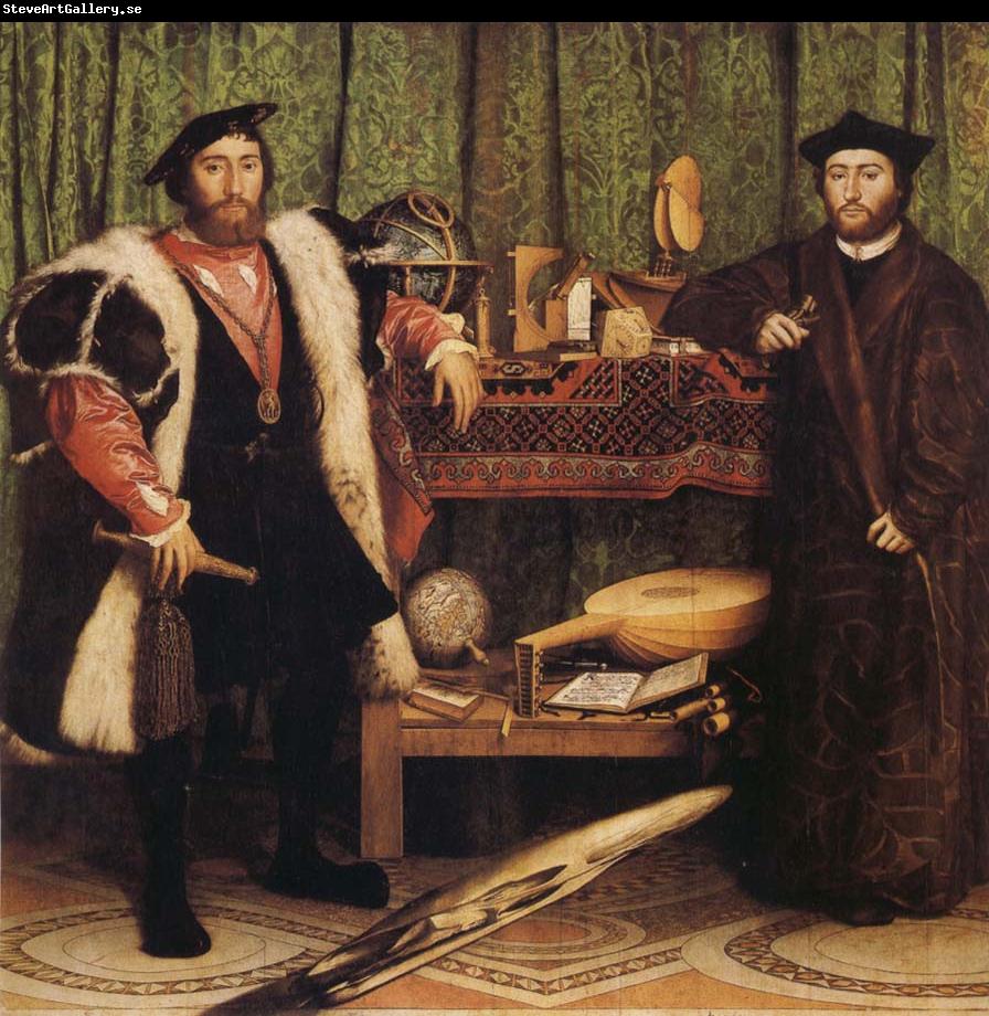 Hans holbein the younger The Ambassadors